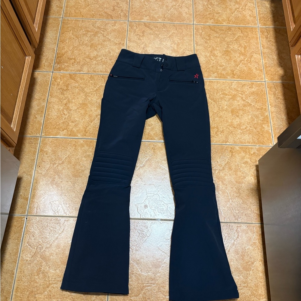 Perfect Moment Black Ski Pants